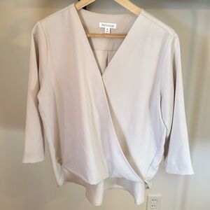 Prologue 3/4 Sleeve Wrap Blouse